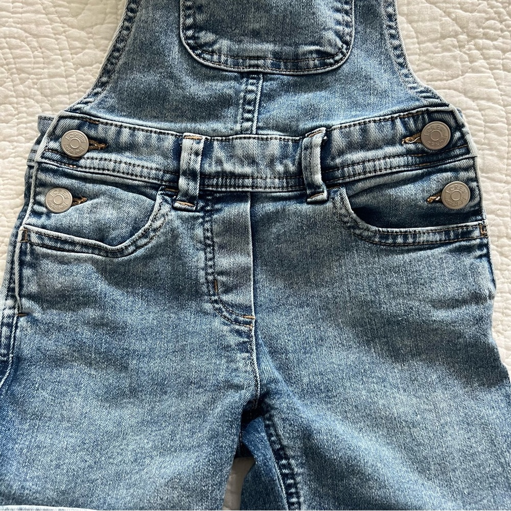 J. Crew Crewcuts Overalls Girls Size 5 - Picture 5 of 5